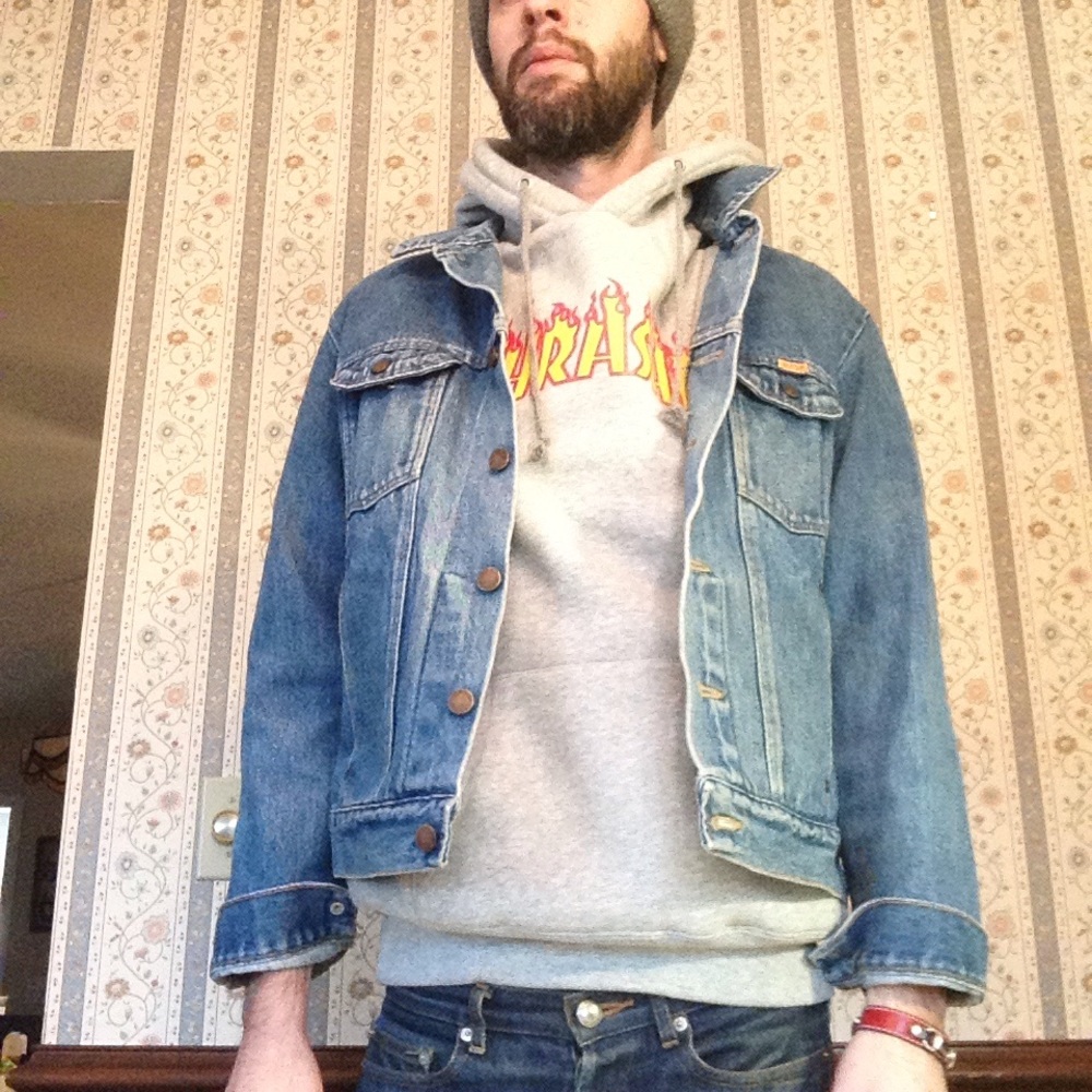VINTAGE RUSTLER JEAN JACKET